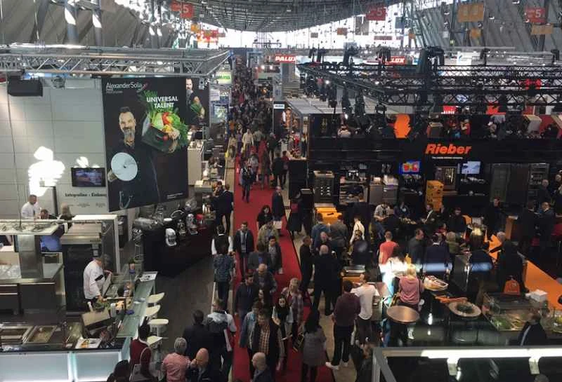 What exhibits will be featured at GELATISSIMO 2028, the German ice cream trade fair?