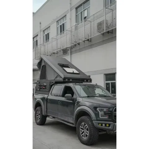 4x4 Off-Road Pickup Camper Shell – Aluminum Slide-In Pop-Up Truck Camper
