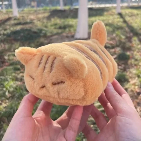 CATDOLL Giant Orange Cat Plush Toy – Kawaii Kitty Plushie Throw Pillow, Soft Stuffed Cat Doll for Home Decor & Birthday Gift 5