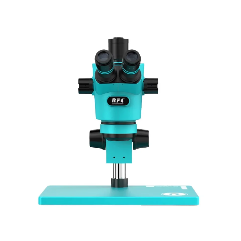 Professional RF4-CX71R Trinocular Microscope for Smartphone Motherboard & PCB Repair (HD Clarity)